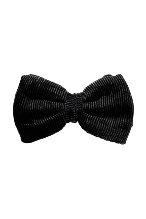 Velvet bow tie