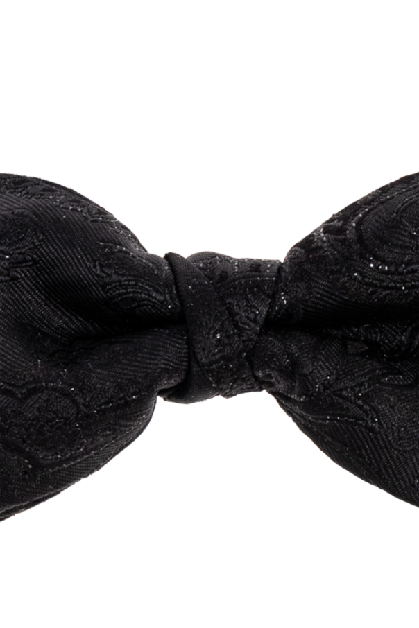 Etro Bow tie with lurex thread