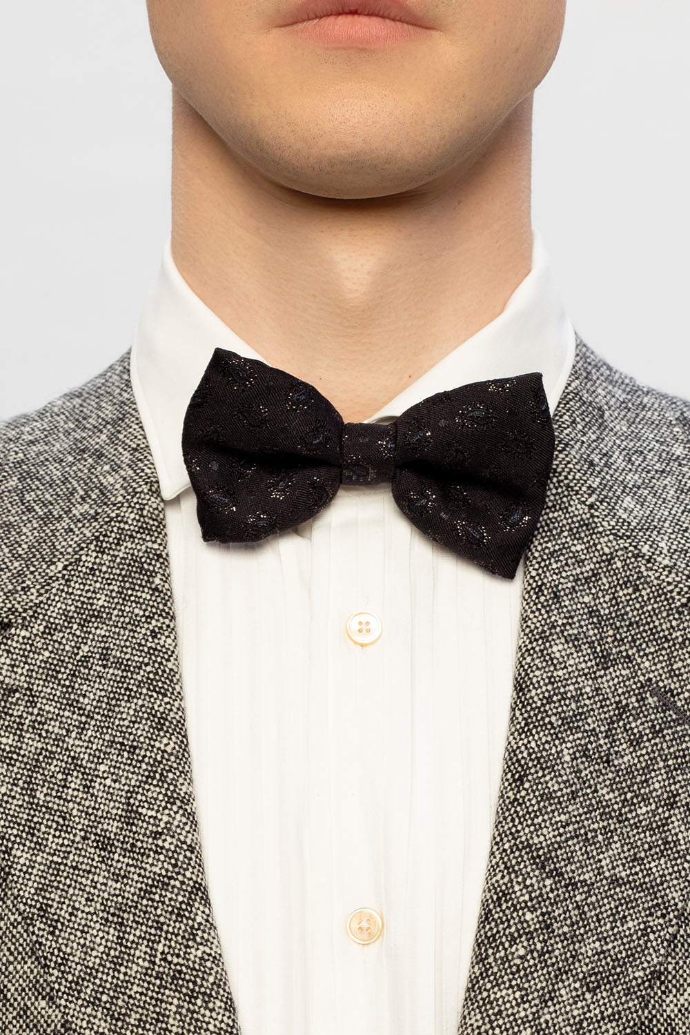 Etro Patterned bow tie