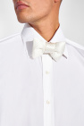 Tom Ford WHITE Textured bow tie