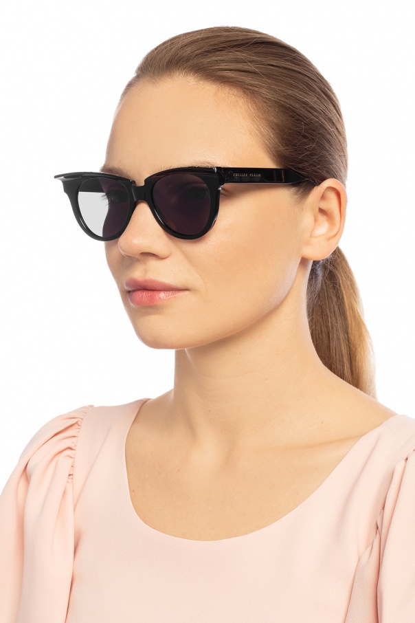Philipp Plein Okulary przeciwsłoneczne z nadrukowanym wzorem