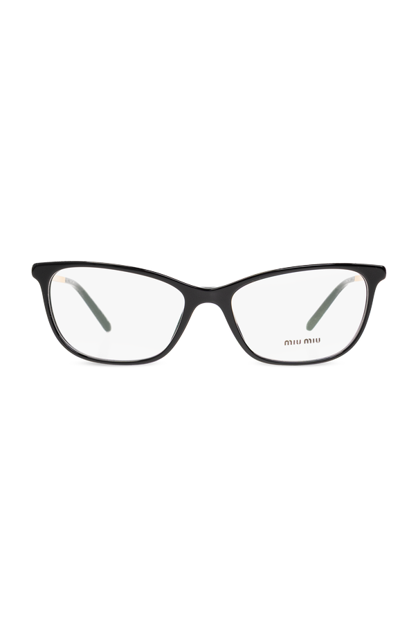 ‘09ZV’ prescription glasses od Miu Miu