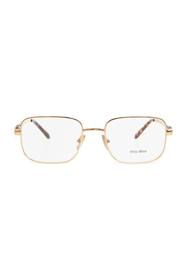 ‘VMU 51Z’ corrective glasses od Miu Miu