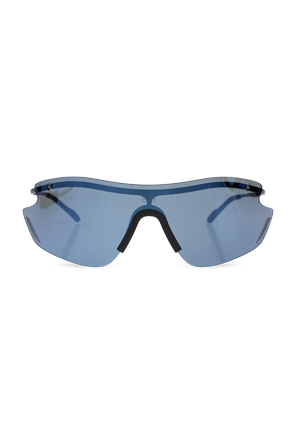 Gafas de sol EA7 Emporio Armani con forma shield y montura fina