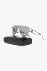 Versace Valentino Eyewear VLOGO tortoiseshell round-frame sunglasses
