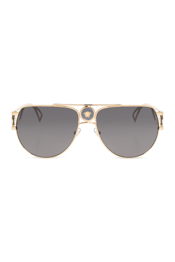 Versace garrett leight hampton thierry sunglasses 2001 46 chpgn