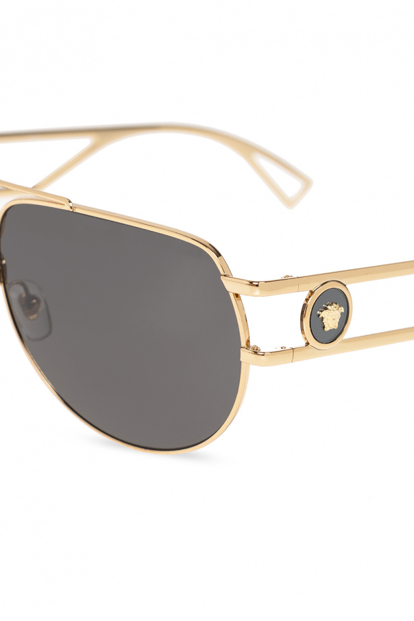 Versace prada eyewear rectangular frame sunglasses item