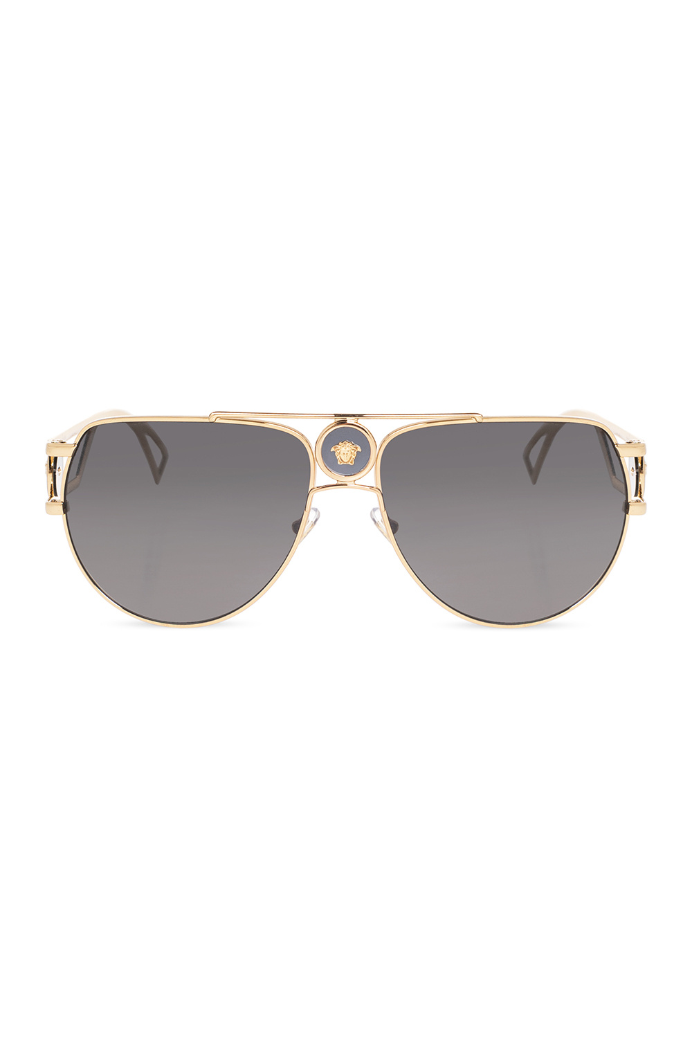 Versace Hawkings Flat-top Acetate sunglasses Saint Mens Black