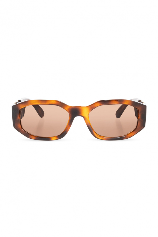 Versace Gucci Eyewear bee detail square-frame sunglasses