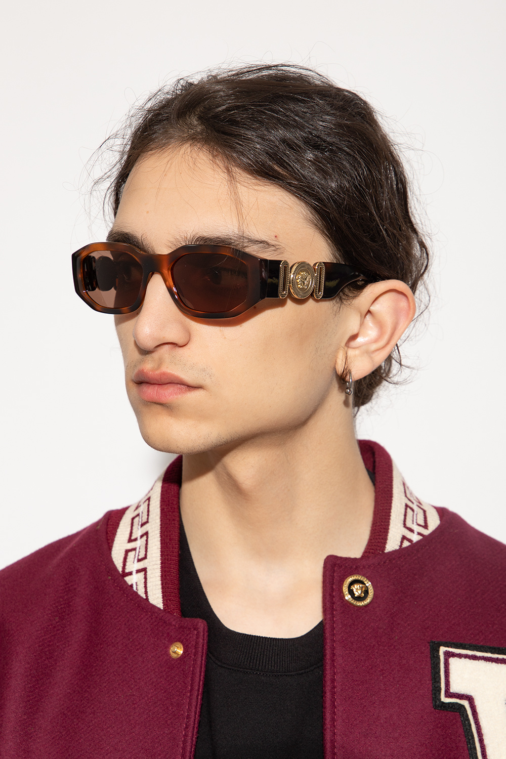 Versace Patched cat and sunglasses accents