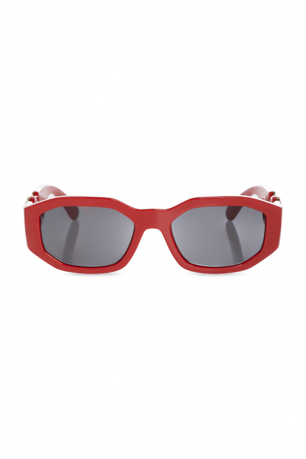 Versace Brown Oval Fashion Thalia sunglasses