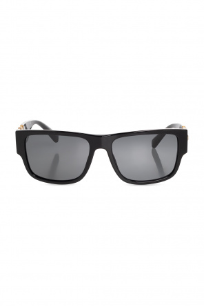 logo lens sunglasses