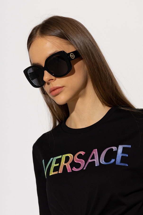 Versace Joules Brown Small Sunglasses