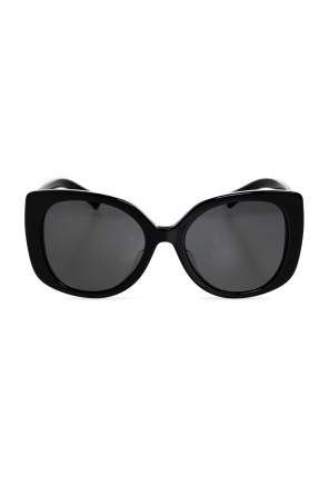 valentino eyewear rhinestone embellished octagonal frame LAURENT sunglasses item