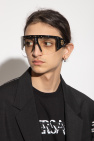 Versace wayfarer-frame sunglasses with interchangeable lenses