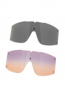 Versace wayfarer-frame sunglasses with interchangeable lenses