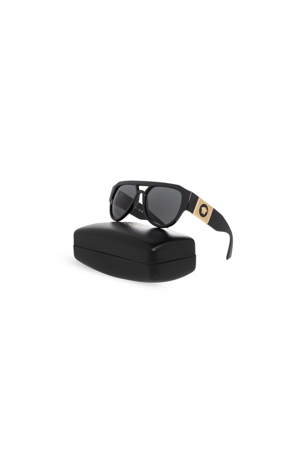 Versace Ochelari de soare visor-frame sunglasses SFU539 WD00038-ACM000-01B00-4-402-20-CN-D Talco h