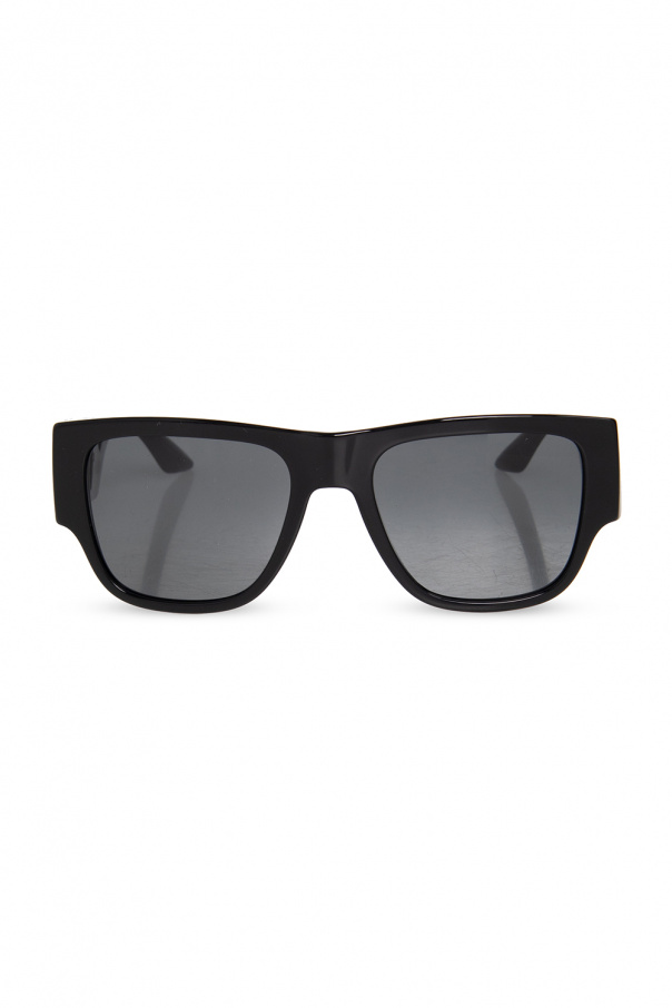 Versace Greca tortoiseshell-effect sunglasses