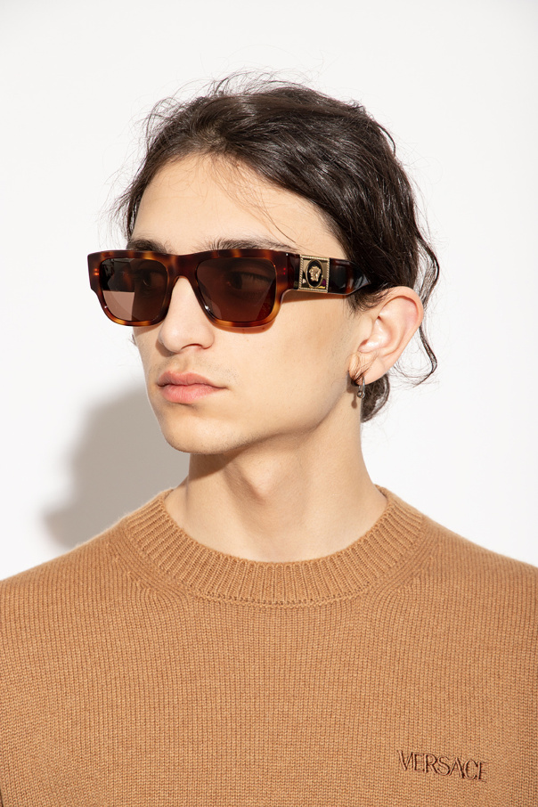 Versace Medusa head Garnet sunglasses