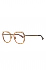 Emmanuelle Khanh GOLD Logo optical glasses