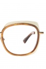 Emmanuelle Khanh GOLD Logo optical glasses