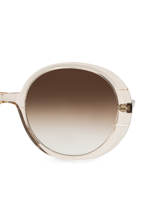 Emmanuelle Khanh These Aviator sunglasses is a suitable choice for the fashion forward enthusiasts