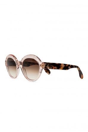 Emmanuelle Khanh Ov1272s Soft Gold Sunglasses