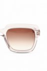 Emmanuelle Khanh sunglasses round-frame with logo