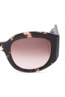 Emmanuelle Khanh isabel sunglasses with logo