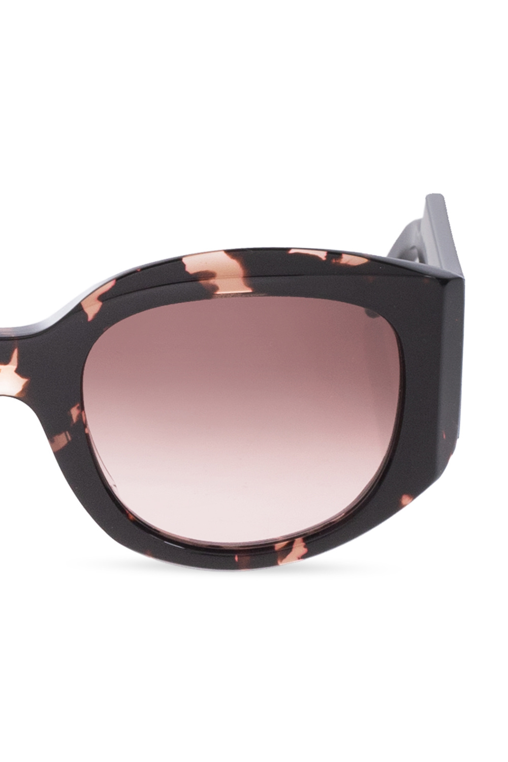 Emmanuelle Khanh Cat eyes rimless sunglasses