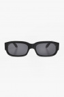 Balenciaga Eyewear logo round sunglasses