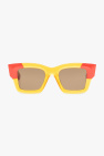 Prada Eyewear marble-effect rectangle frame sunglasses