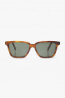 PO3273S rectangle-frame Solid sunglasses