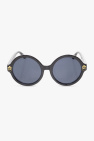 moschino eyewear cat eye frame two tone sunglasses item