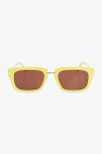 Jeepers Peepers aviator sunglasses prada with yellow lens