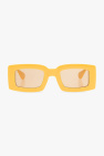 Ralph Lauren Black And Gold Sunglasses