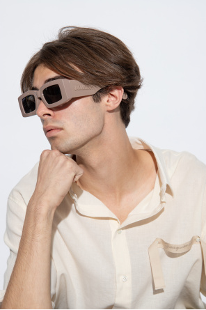 Jacquemus Rectangular Black sunglasses