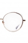 Emmanuelle Khanh GOLD Logo optical glasses