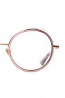 Emmanuelle Khanh PINK Logo optical glasses