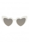 clear round-frame item sunglasses