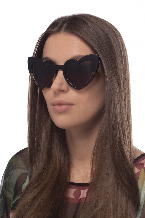 Saint Laurent ‘SL 181’ sunglasses with heart motif