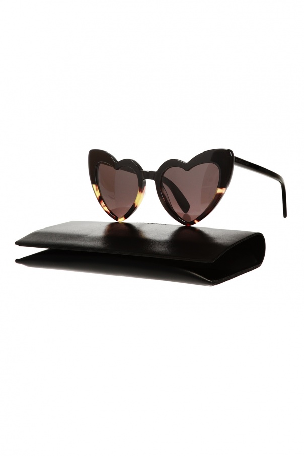 Saint Laurent ‘SL 181’ sunglasses with heart motif