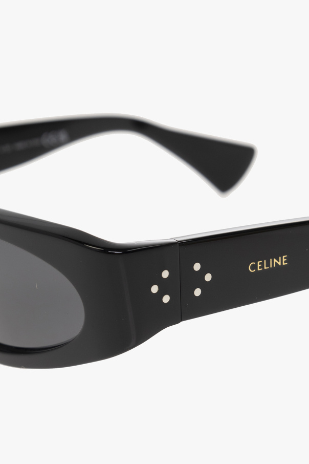 Celine Make a bold statement in and classic-black sunglasses from