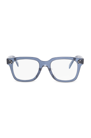 Optical glasses with clip-on lenses od Celine