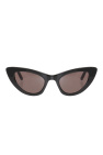 Black Monogram M3 sunglasses from Saint Laurent Eyewear