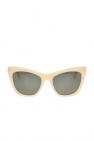 Black Grey Tortoise Shell Acetate Round Sunglasses SPR09V