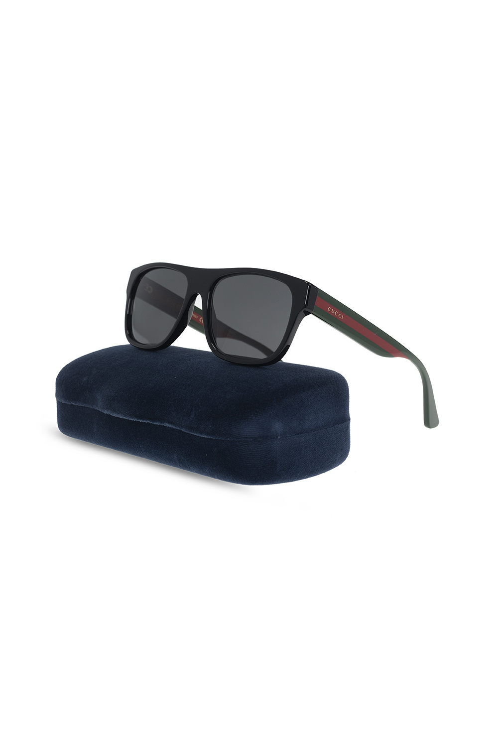 Gucci Web stripe sunglasses