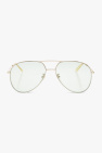 Wayfarer square frame tinted sunglasses