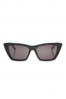 Valentino Eyewear oval frame sunglasses with VLOGO