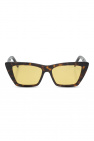 crystal-embellished square-frame sunglasses